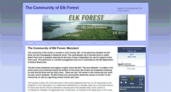 Desktop Screenshot of elkforest.com